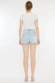 Kancan High Rise Repaired Mom Denim Shorts  Style Ratio