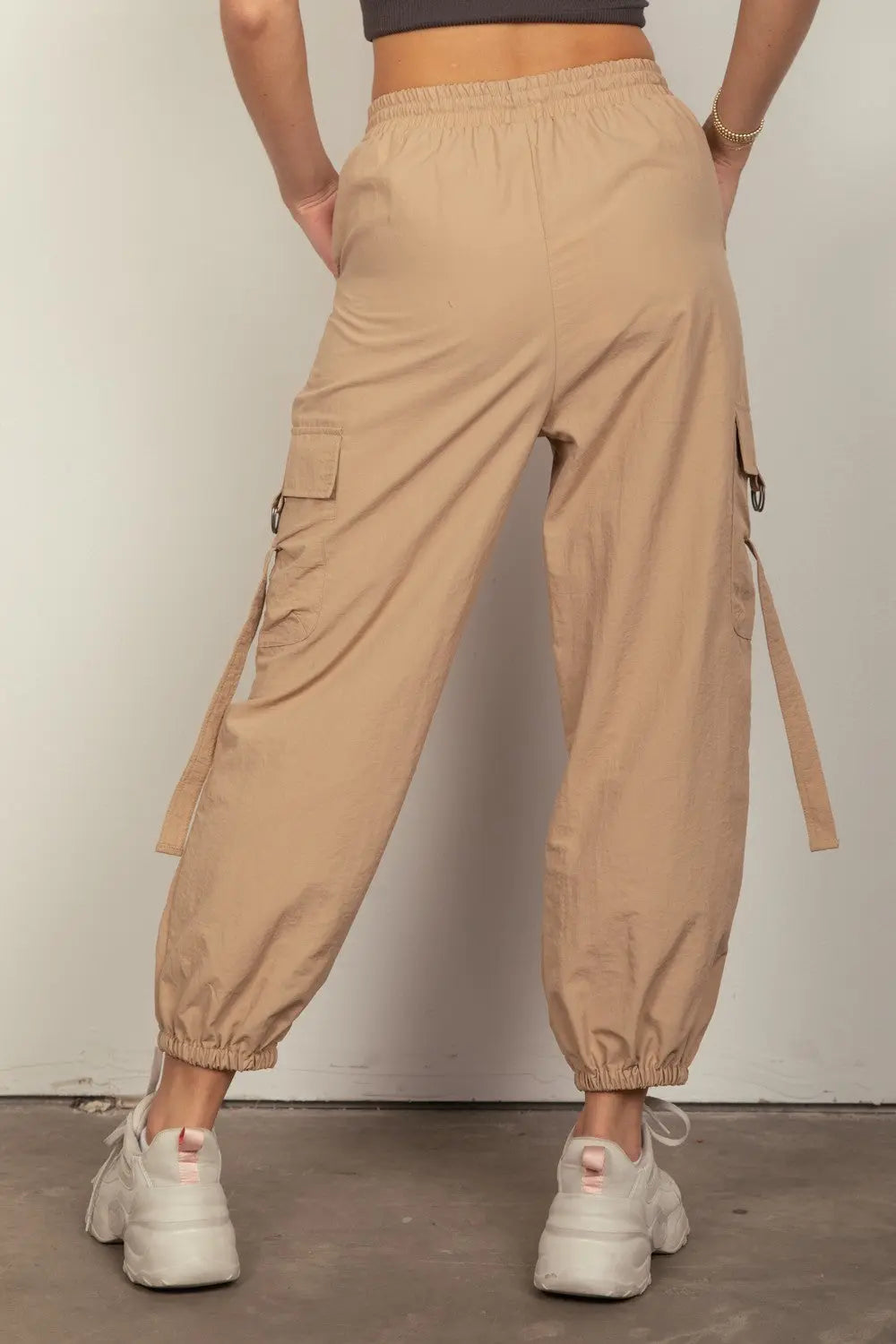 Very J Elastic Waist Cargo Pants  Style Ratio