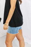 Blumin Ribbed V-Neck Tank  Style Ratio