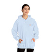 Neurospicy: Colorful Hands w/Words & Butterflies Design Hoodie  Style Ratio