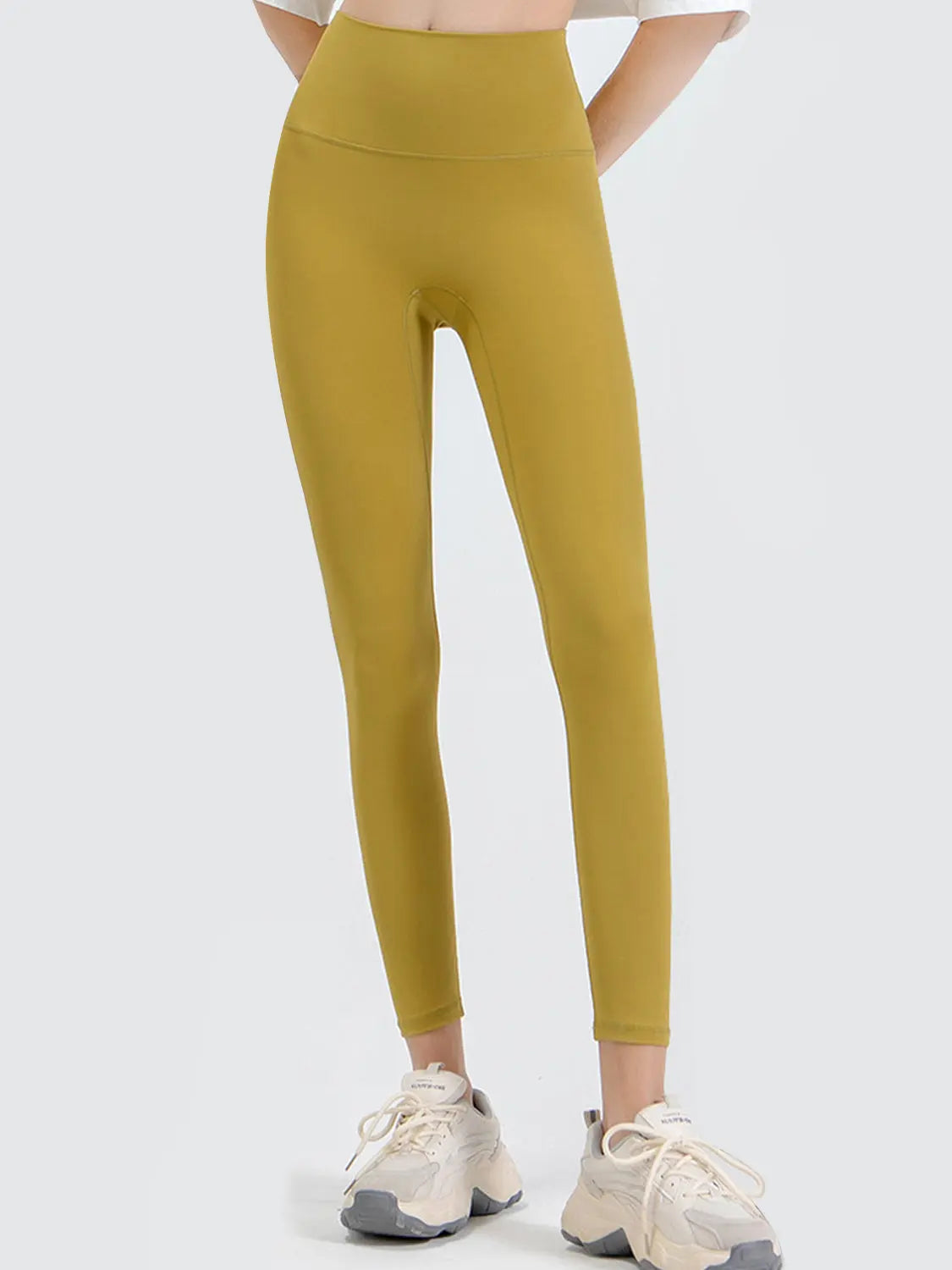 Wide Waistband Sports Leggings  Style Ratio