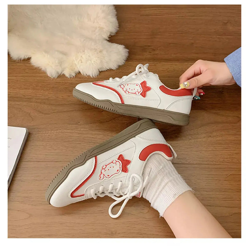 Lace Up Round Toe Sneakers  Style Ratio