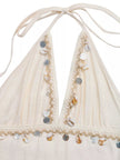 Halter Neck Tiered Dress  Style Ratio