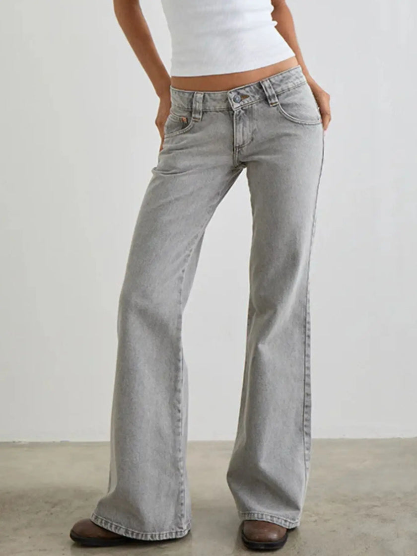 Low Rise Flare Leg Jeans  Style Ratio