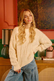BiBi Checker Board Drop Shoulder Sweater  Style Ratio