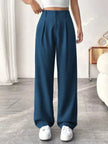 Wide Leg Pleated Pants  Style Ratio