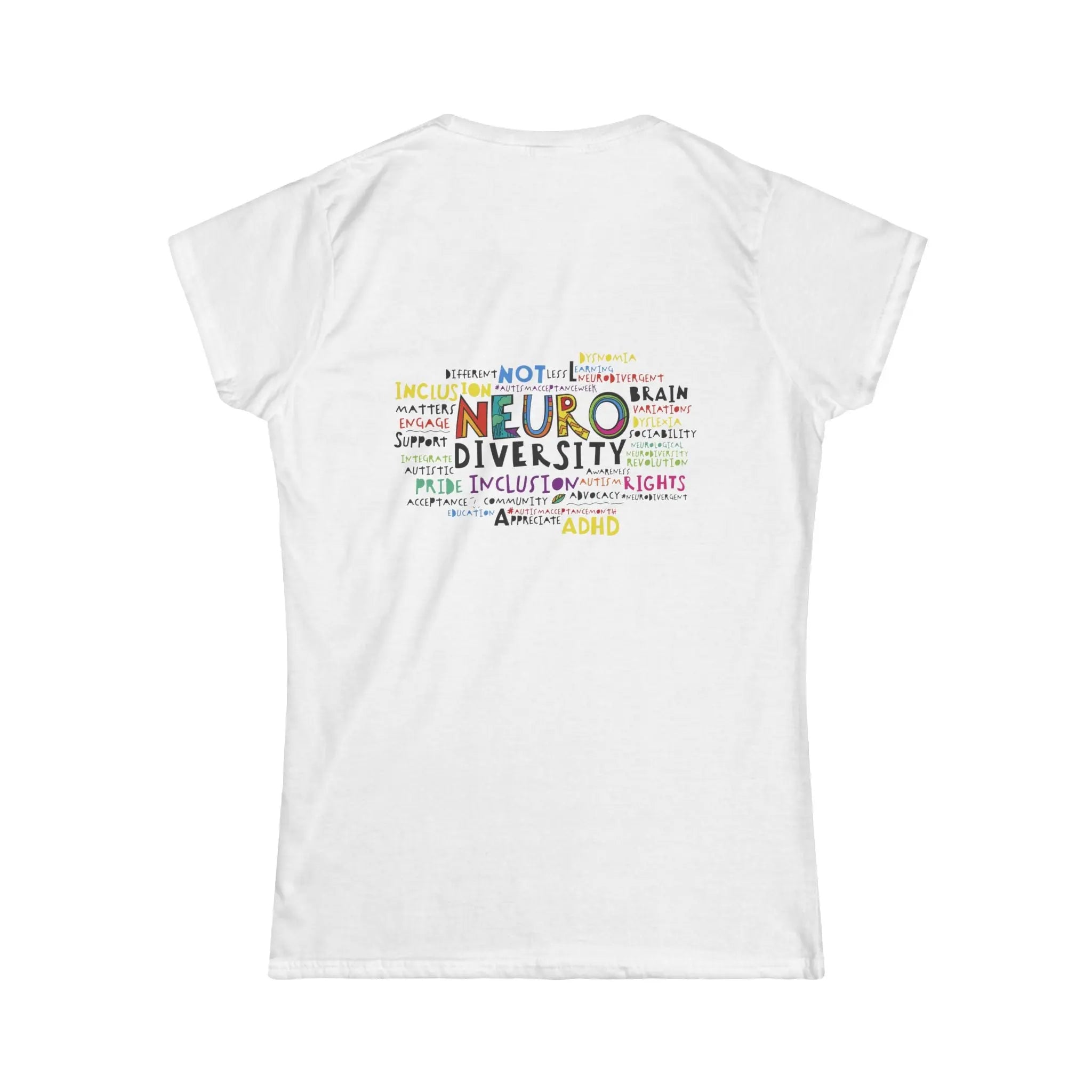 Neurospicy: Infinity Symbol and Neuro Word Cloud  Style Ratio