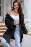 Open Front Longline Cardigan  Style Ratio