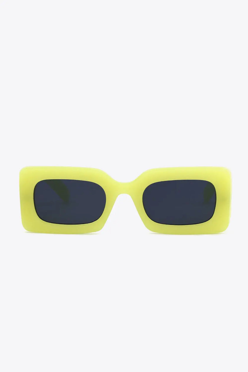 Polycarbonate Frame Rectangle Sunglasses  Style Ratio