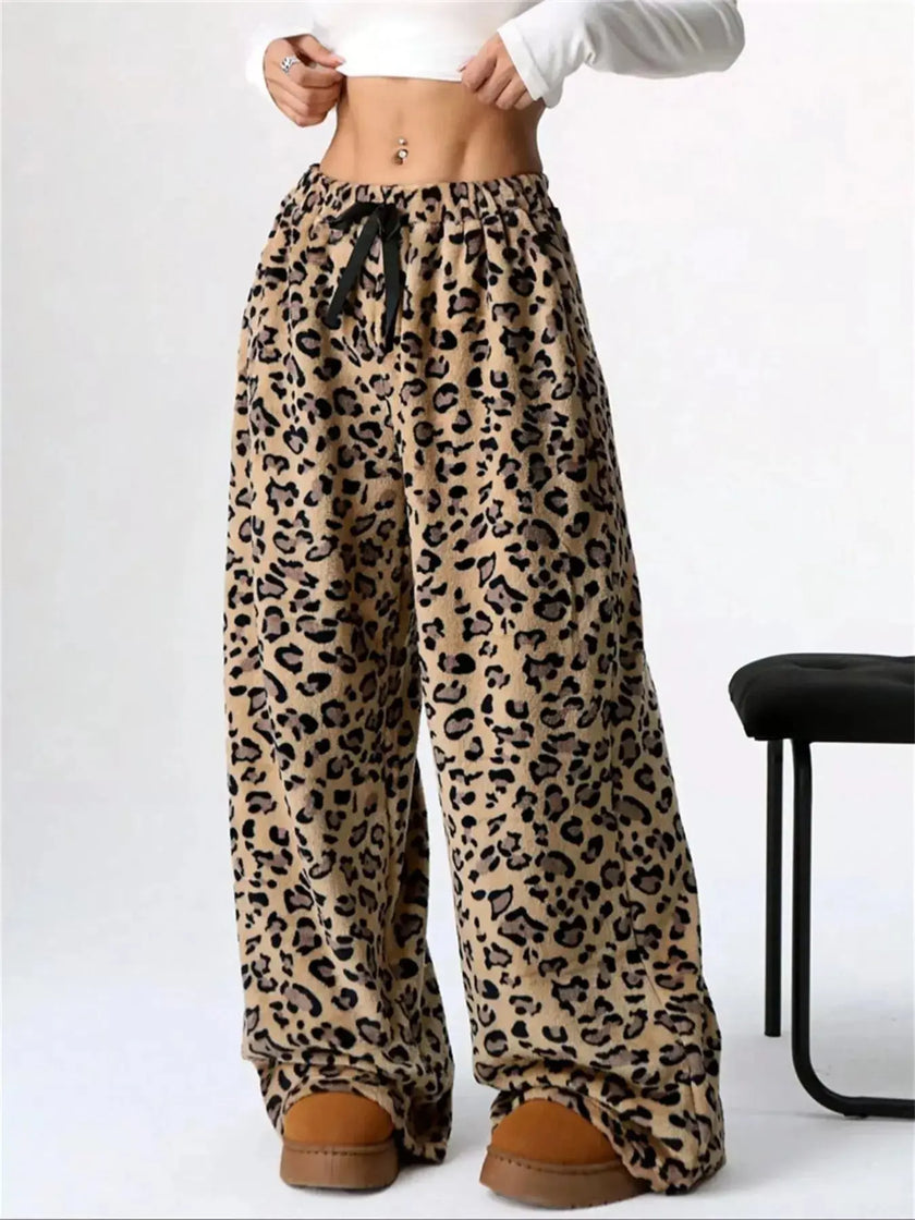 Drawstring Wide Leg Pants  Style Ratio