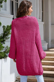 Open Front Longline Cardigan  Style Ratio