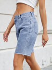 Raw Hem Denim Shorts  Style Ratio