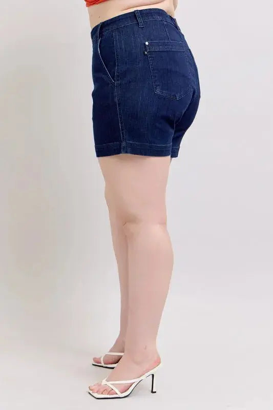 Judy Blue Full Size High Waist Denim Shorts  Style Ratio