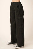 Mittoshop Low Rise Elastic Cover Waistband Cargo Pants  Style Ratio