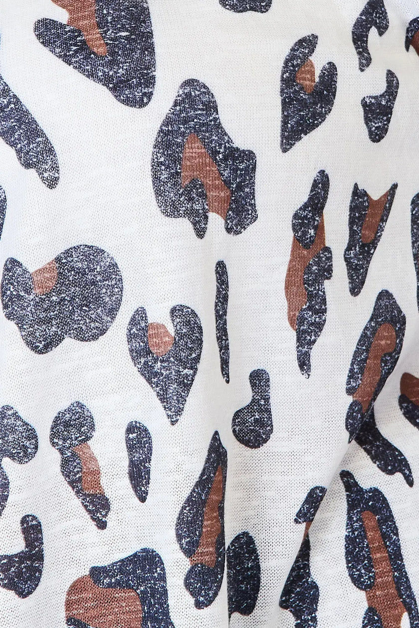 Double Take Leopard Long Sleeve Cardigan  Style Ratio