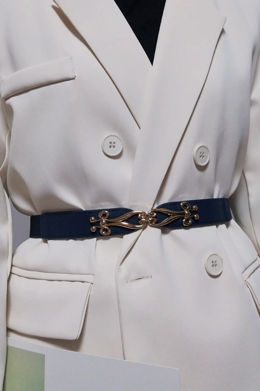 Alloy Buckle Elastic Belt  Style Ratio