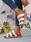 Studded Open Toe Sandals  Style Ratio