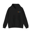 Neurospicy: Colorful Hands w/Words & Butterflies Design Hoodie  Style Ratio