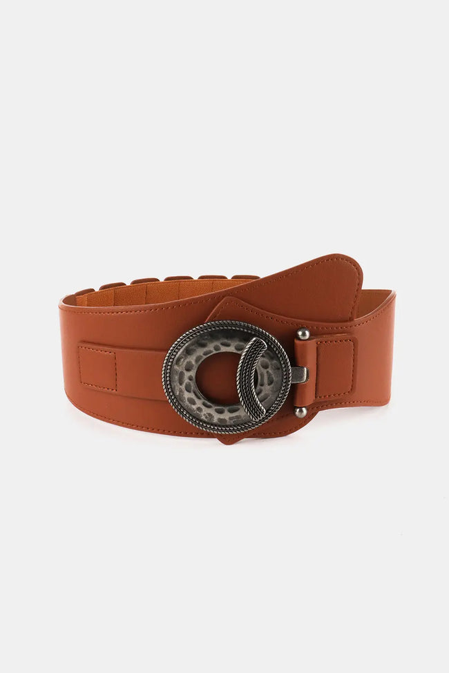 Retro Elastic Wide Belt  Style Ratio