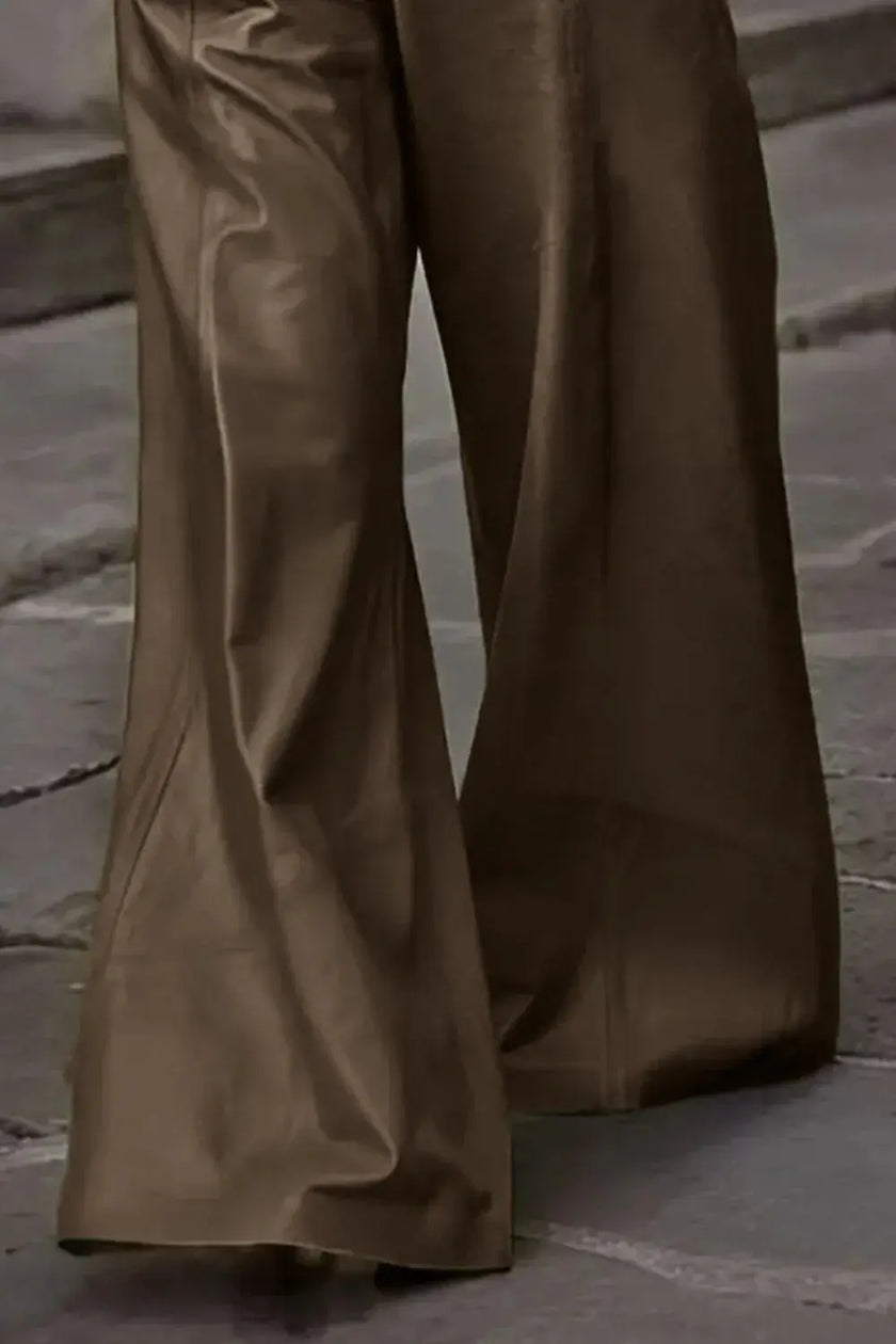 High Waist Wide Flare Pants  Style Ratio