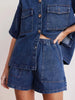 Elastic Waist Denim Shorts  Style Ratio
