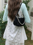 Pearl Chain Shoulder Bag  Style Ratio