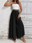 Frill Wide Leg Pants  Style Ratio