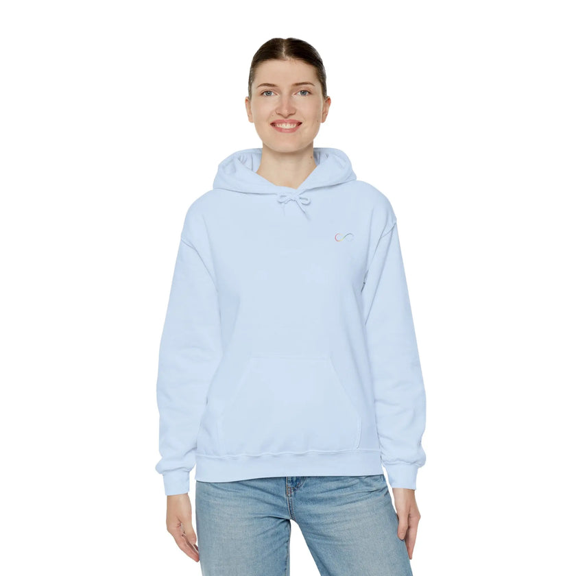 Neurospicy: Neurodiversity Infinity - Neuro Word Cloud Hoodie  Style Ratio