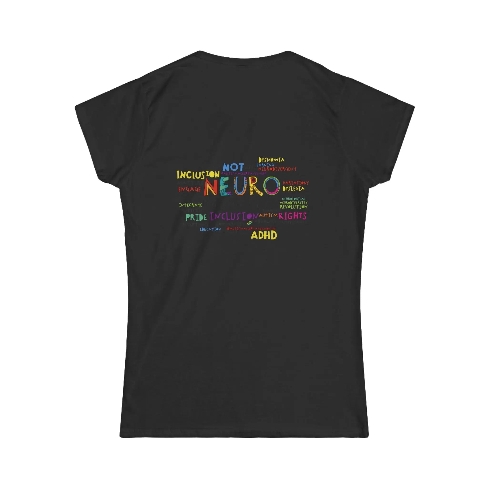 Neurospicy: Infinity Symbol and Neuro Word Cloud  Style Ratio