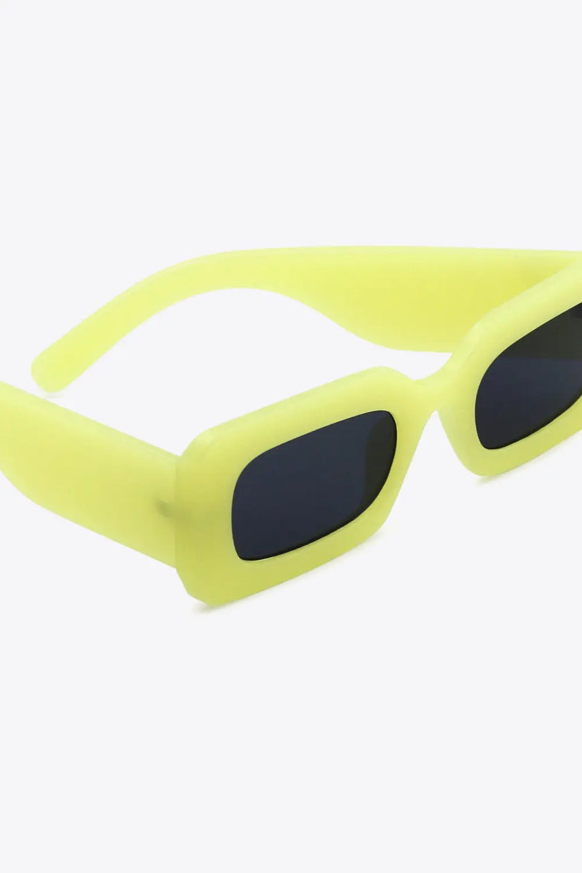 Polycarbonate Frame Rectangle Sunglasses  Style Ratio