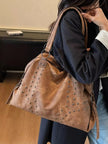Studded Vintage-Style Handbag  Style Ratio