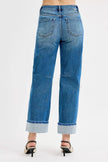 RISEN Slouchy Crop Barrel Cuffed Jeans  Style Ratio