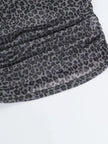 Sheer Leopard Print Cami  Style Ratio