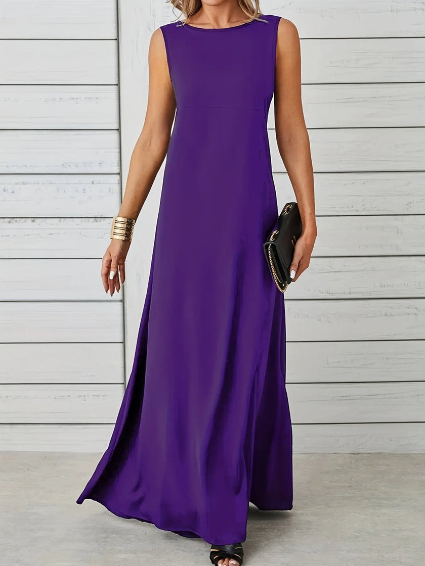 Sleeveless Flowy Maxi Dress  Style Ratio