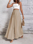 Frill Wide Leg Pants  Style Ratio