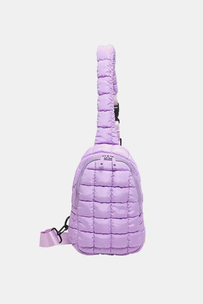 Quilted Nylon Crossbody Bag  Style Ratio