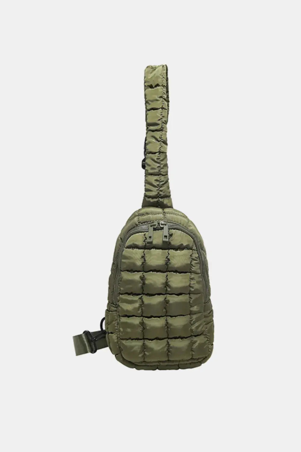 Quilted Nylon Crossbody Bag  Style Ratio