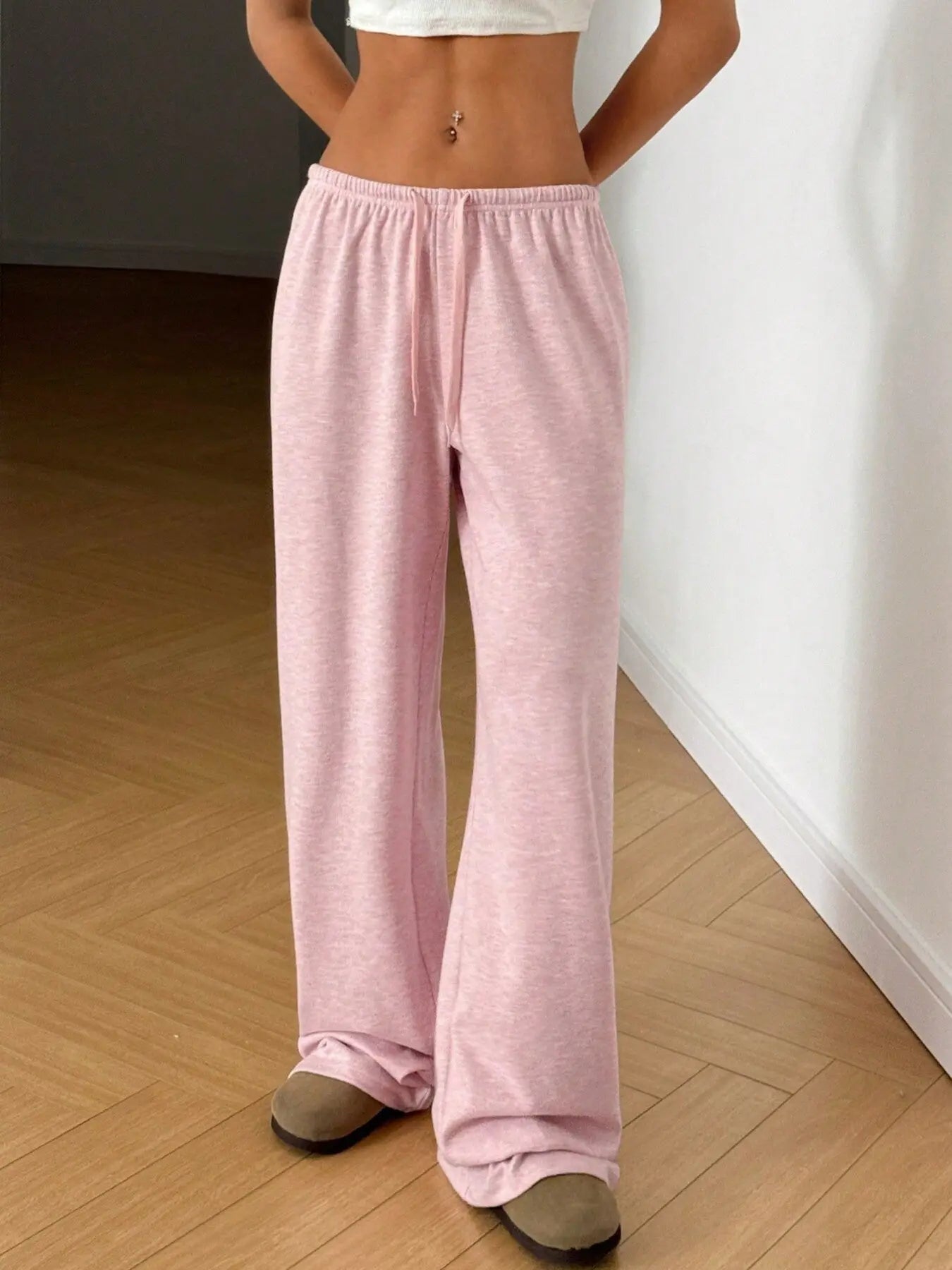Relaxed Fit Drawstring Pants  Style Ratio