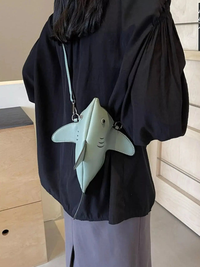 Shark Design Crossbody Bag  Style Ratio