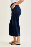 Judy Blue High Waist Ankle Wide Jeans  Style Ratio