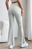 Basic Bae Full Size Ribbed High Waist Flare Pants  Style Ratio