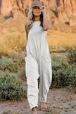 Double Take V Neck Sleeveless Jumpsuit with Pockets  Style Ratio