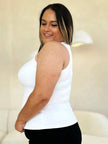Basic Bae Full Size Round Neck Slim Tank  Style Ratio