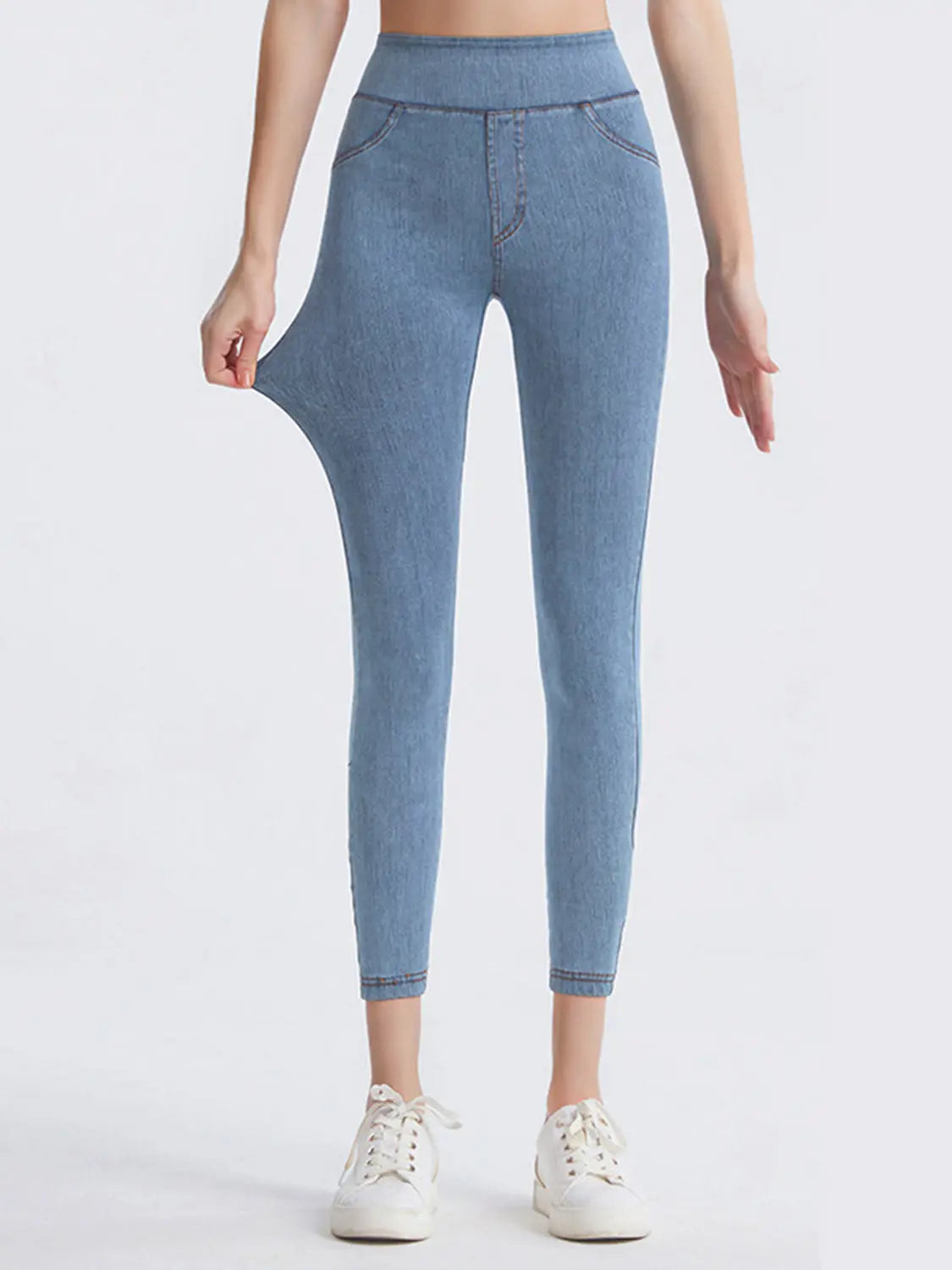 Wide Waistband Sports Leggings  Style Ratio