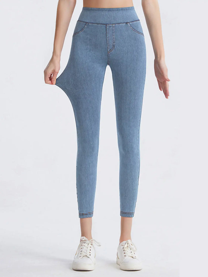 Wide Waistband Sports Leggings  Style Ratio