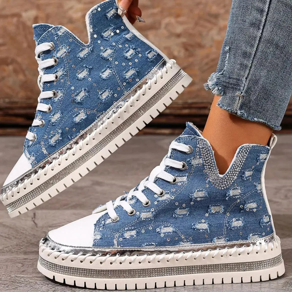 Lace Up Platform Sneakers  Style Ratio