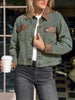 Button Up Chest Pockets Denim Jacket  Style Ratio