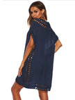Bohemian Crochet Trim Beach Cover Up  Style Ratio