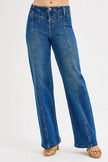 RISEN Seam Detail Wide Leg Jeans  Style Ratio