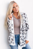 Printed Long Sleeve Cardigan  Style Ratio